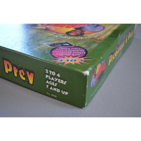 Vintage Jack Hannas Animal Adventures Predators & Prey Board Game 1999 Complete - Picture 12 of 15